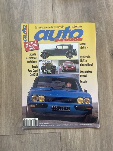 Magazin auto passion 1992 - auto,